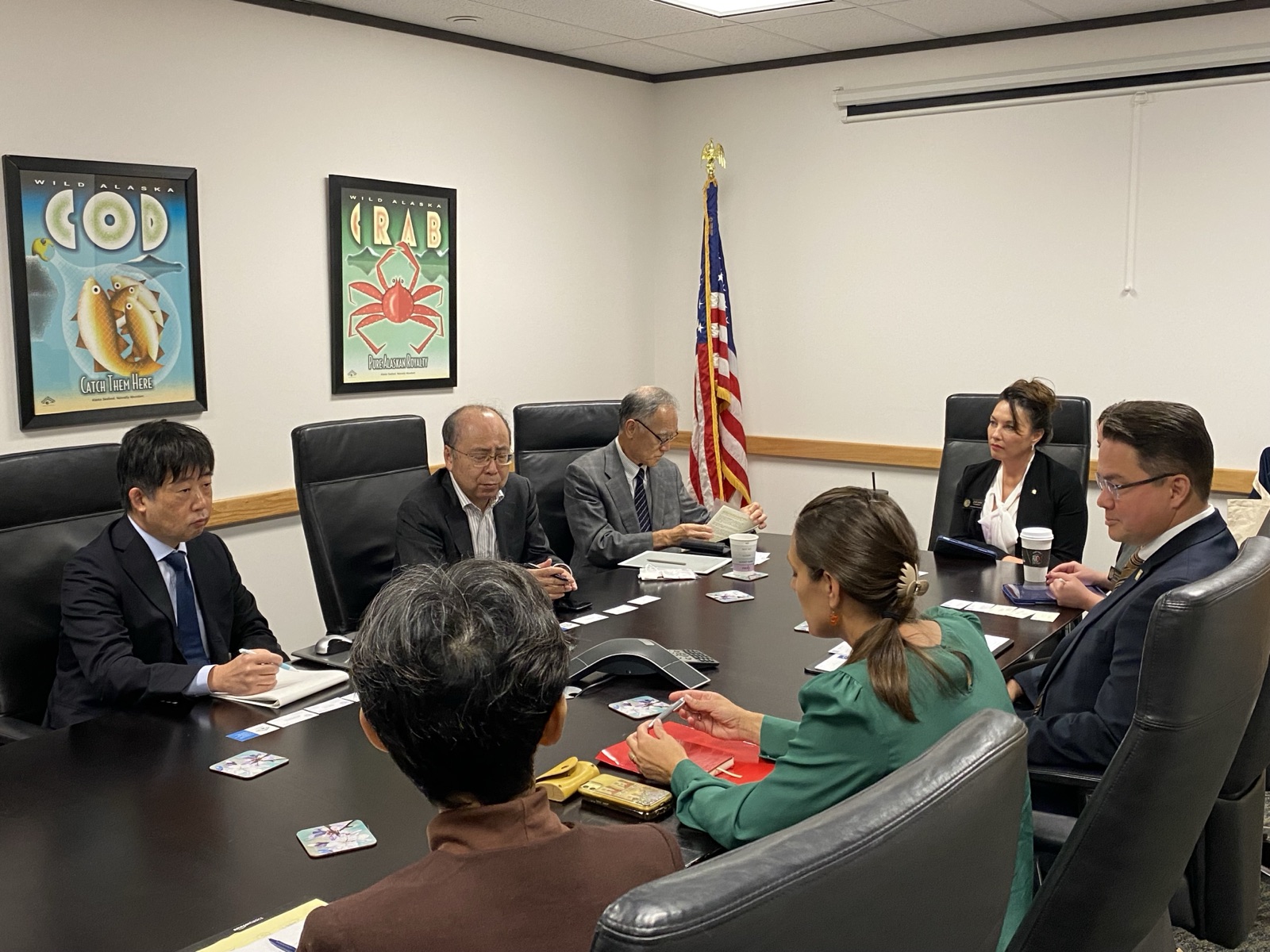 Alaska Seafood Marketing Institute meeting in Japan